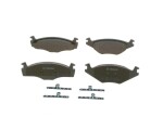 BOSCH Piduriklotsi komplekt,  ketaspidur 0 986 494 057