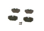 BOSCH Piduriklotsi komplekt,  ketaspidur 0 986 494 058