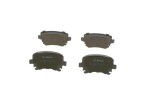 BOSCH Piduriklotsi komplekt,  ketaspidur 0 986 494 062