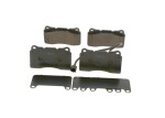 BOSCH Piduriklotsi komplekt,  ketaspidur 0 986 494 069