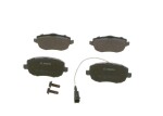 BOSCH Piduriklotsi komplekt,  ketaspidur 0 986 494 075