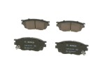 BOSCH Piduriklotsi komplekt,  ketaspidur 0 986 494 078