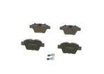 BOSCH Piduriklotsi komplekt,  ketaspidur 0 986 494 099
