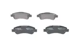 BOSCH Piduriklotsi komplekt,  ketaspidur 0 986 494 110