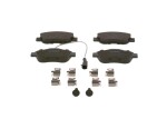 BOSCH Piduriklotsi komplekt,  ketaspidur 0 986 494 114