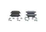 BOSCH Piduriklotsi komplekt,  ketaspidur 0 986 494 125