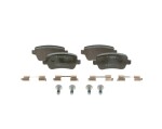 BOSCH Piduriklotsi komplekt,  ketaspidur 0 986 494 126