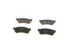 BOSCH Piduriklotsi komplekt,  ketaspidur 0 986 494 133