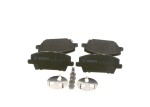 BOSCH Piduriklotsi komplekt,  ketaspidur 0 986 494 136