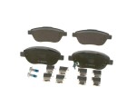 BOSCH Piduriklotsi komplekt,  ketaspidur 0 986 494 157