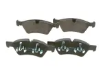 BOSCH Piduriklotsi komplekt,  ketaspidur 0 986 494 165