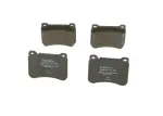 BOSCH Piduriklotsi komplekt,  ketaspidur 0 986 494 166