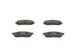 BOSCH Piduriklotsi komplekt,  ketaspidur 0 986 494 208