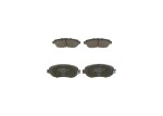 BOSCH Piduriklotsi komplekt,  ketaspidur 0 986 494 211