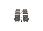 BOSCH Piduriklotsi komplekt,  ketaspidur 0 986 494 216