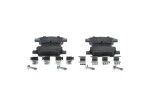 BOSCH Piduriklotsi komplekt,  ketaspidur 0 986 494 222
