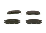 BOSCH Piduriklotsi komplekt,  ketaspidur 0 986 494 250