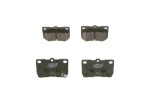 BOSCH Piduriklotsi komplekt,  ketaspidur 0 986 494 253
