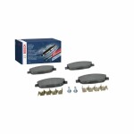 BOSCH Piduriklotsi komplekt,  ketaspidur 0 986 494 261