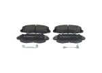 BOSCH Piduriklotsi komplekt,  ketaspidur 0 986 494 292