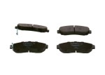 BOSCH Piduriklotsi komplekt,  ketaspidur 0 986 494 308