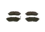 BOSCH Piduriklotsi komplekt,  ketaspidur 0 986 494 315