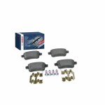 BOSCH Piduriklotsi komplekt,  ketaspidur 0 986 494 331