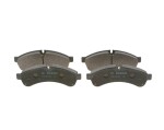 BOSCH Piduriklotsi komplekt,  ketaspidur 0 986 494 335