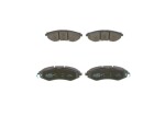 BOSCH Piduriklotsi komplekt,  ketaspidur 0 986 494 343