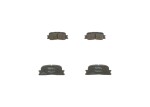BOSCH Piduriklotsi komplekt,  ketaspidur 0 986 494 359