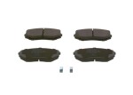 BOSCH Piduriklotsi komplekt,  ketaspidur 0 986 494 375