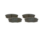 BOSCH Piduriklotsi komplekt,  ketaspidur 0 986 494 380