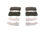 BOSCH Piduriklotsi komplekt,  ketaspidur 0 986 494 395