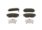 BOSCH Piduriklotsi komplekt,  ketaspidur 0 986 494 422