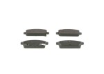 BOSCH Piduriklotsi komplekt,  ketaspidur 0 986 494 435