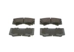 BOSCH Piduriklotsi komplekt,  ketaspidur 0 986 494 449