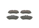 BOSCH Piduriklotsi komplekt,  ketaspidur 0 986 494 451