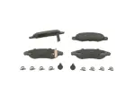 BOSCH Piduriklotsi komplekt,  ketaspidur 0 986 494 458