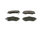 BOSCH Piduriklotsi komplekt,  ketaspidur 0 986 494 493