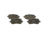 BOSCH Piduriklotsi komplekt,  ketaspidur 0 986 494 496