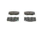 BOSCH Piduriklotsi komplekt,  ketaspidur 0 986 494 497