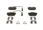 BOSCH Piduriklotsi komplekt,  ketaspidur 0 986 494 529