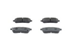 BOSCH Piduriklotsi komplekt,  ketaspidur 0 986 494 574