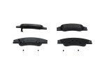BOSCH Piduriklotsi komplekt,  ketaspidur 0 986 494 577