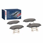 BOSCH Piduriklotsi komplekt,  ketaspidur 0 986 494 581