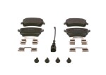 BOSCH Piduriklotsi komplekt, ketaspidur 0 986 494 583