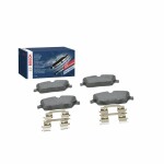 BOSCH Piduriklotsi komplekt,  ketaspidur 0 986 494 588