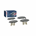 BOSCH Piduriklotsi komplekt,  ketaspidur 0 986 494 591
