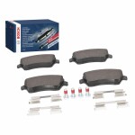 BOSCH Piduriklotsi komplekt,  ketaspidur 0 986 494 592