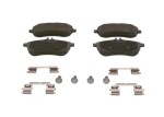 BOSCH Piduriklotsi komplekt,  ketaspidur 0 986 494 593